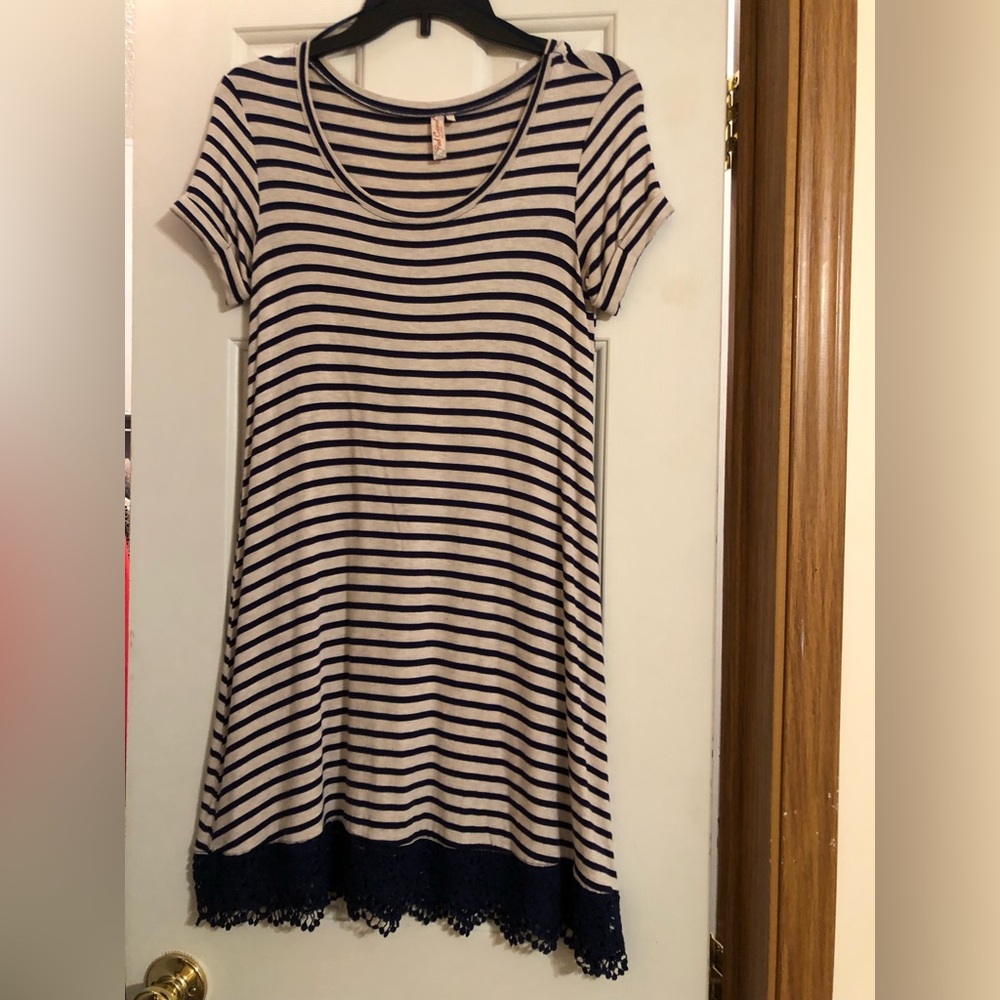 Red camel dress